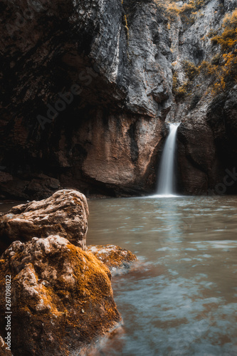 Hidden waterfall.