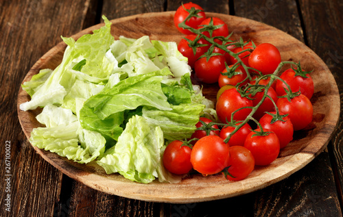 Ingredients for salad 