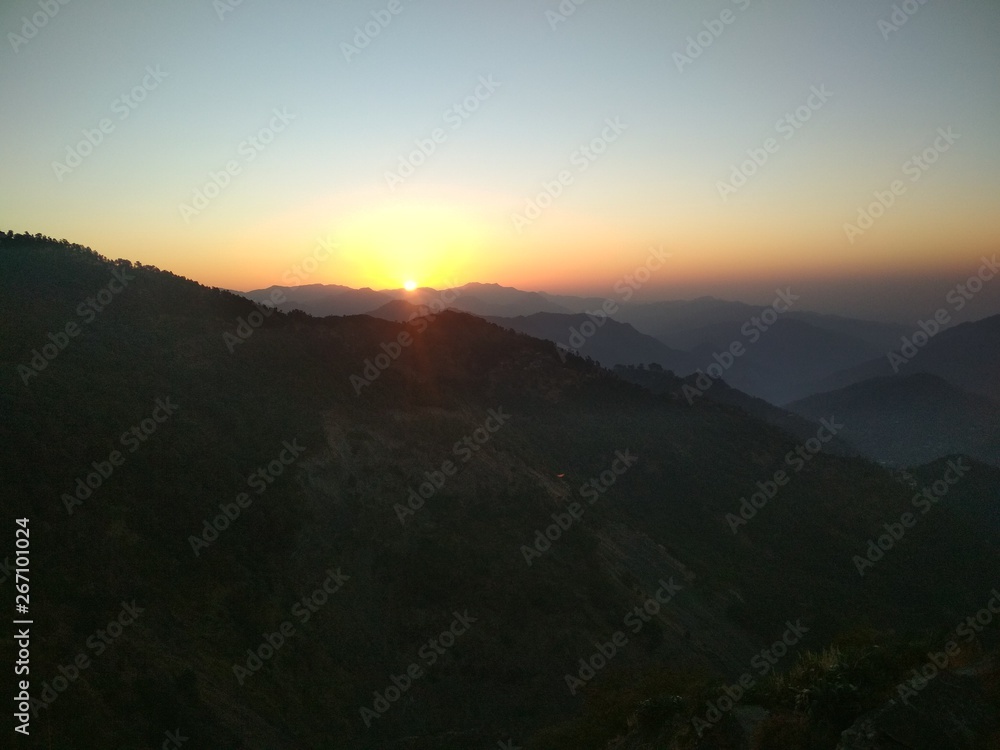 Sunrise at Nainital