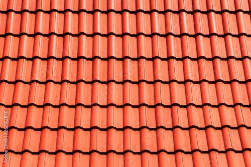 Orange top roof background wallpaper