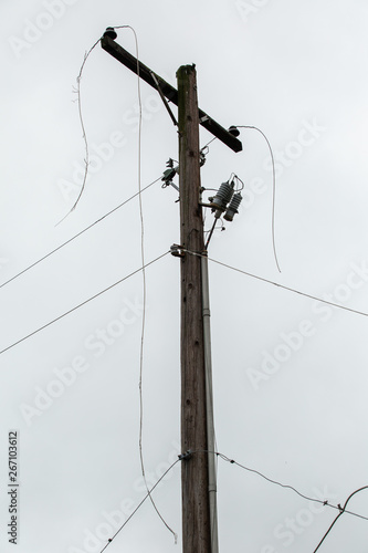 Tornado damage debris spring storm 