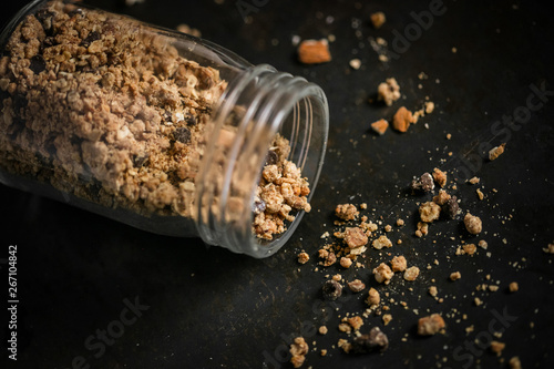 Fotografie granola aux pépites de chocolat