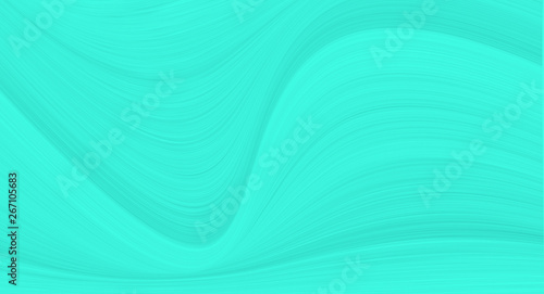 Blue 3 d background with illustration of waves and lines with a gradient of pastel colors. The texture of the marble panoramic size for various purposes.