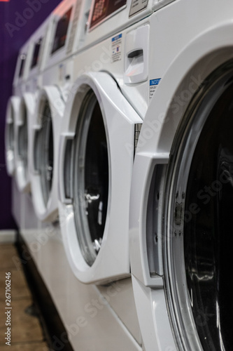 Coin Operated Laundromat Laundry Service © Konstantyn