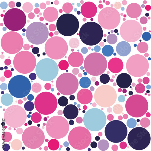 Abstract Colorful Dots Background Design