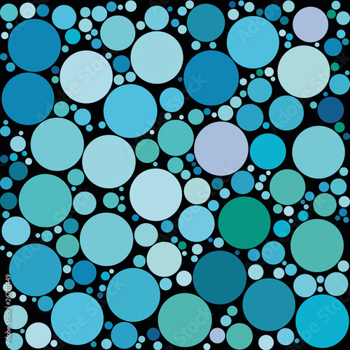 Abstract Colorful Dots Background Design