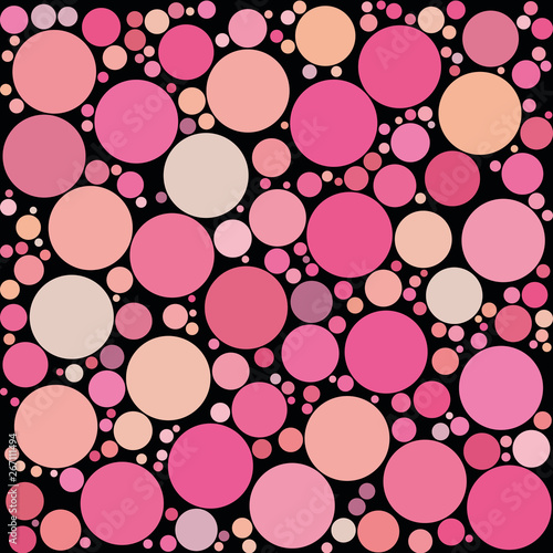 Abstract Colorful Dots Background Design
