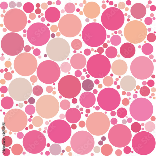 Abstract Colorful Dots Background Design