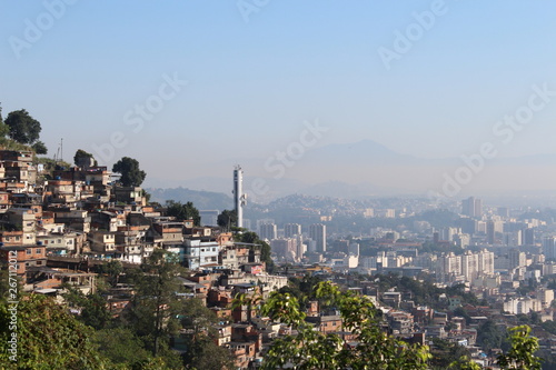 Photos View of Favelas in Rio De Janeiro Brazil
