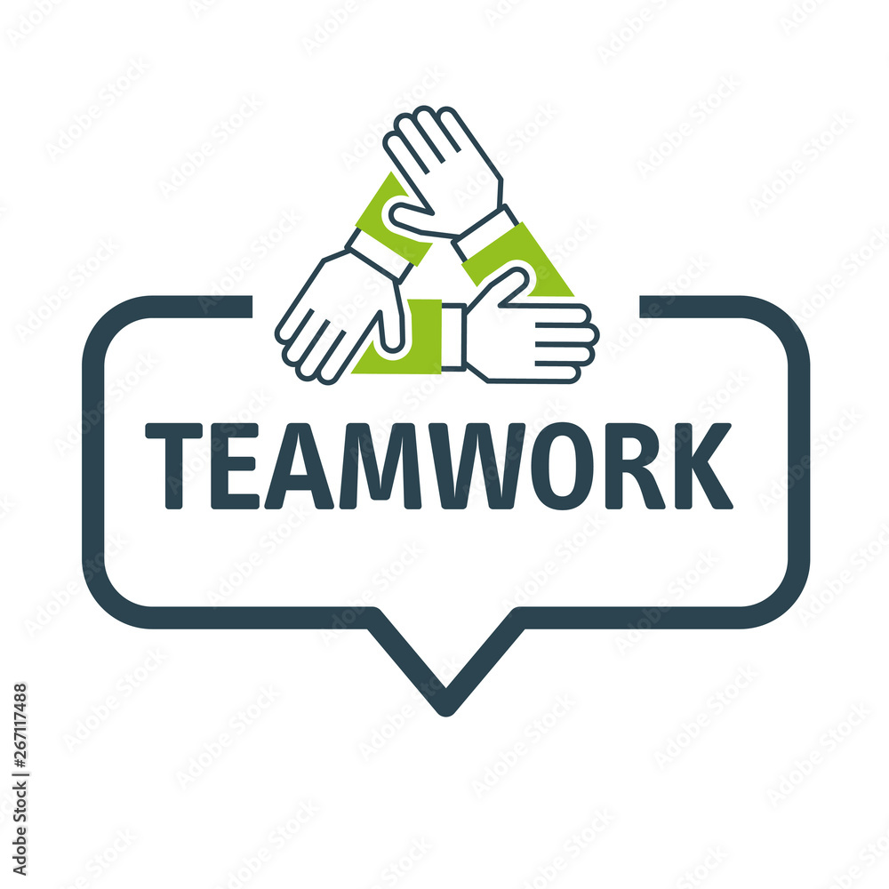 Speech bubble TEAMWORK Vector Illustration Speech bubble TEAMWORK Vector Illustration