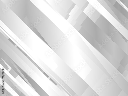 Abstract grey and white graphic design background. Modern design for business and technology. Simple style.