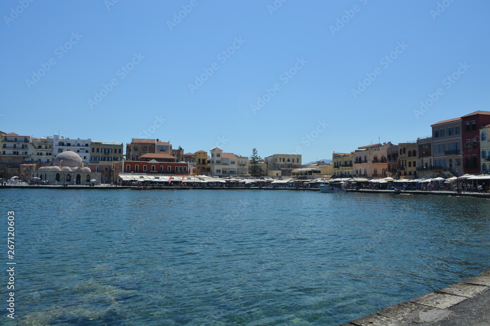Puerto de Chania. Creta. Grecia