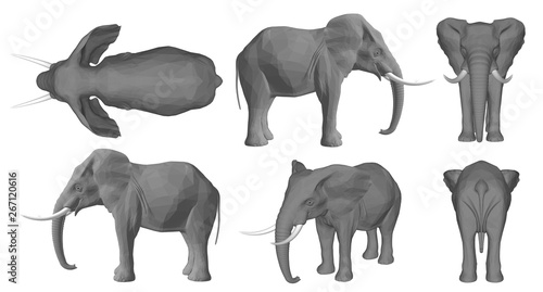 elephant set of elephants