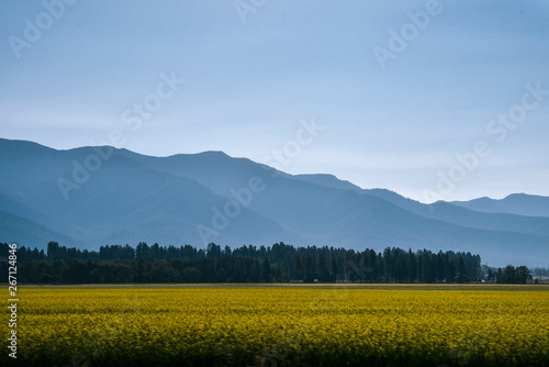 Mountain Landscape Near Missoula, Montana photo