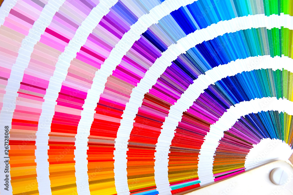 Fototapeta premium Sample color catalog