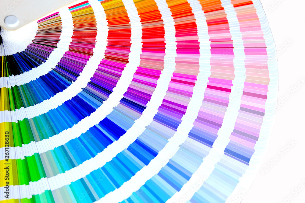 Fototapeta premium Sample color catalog