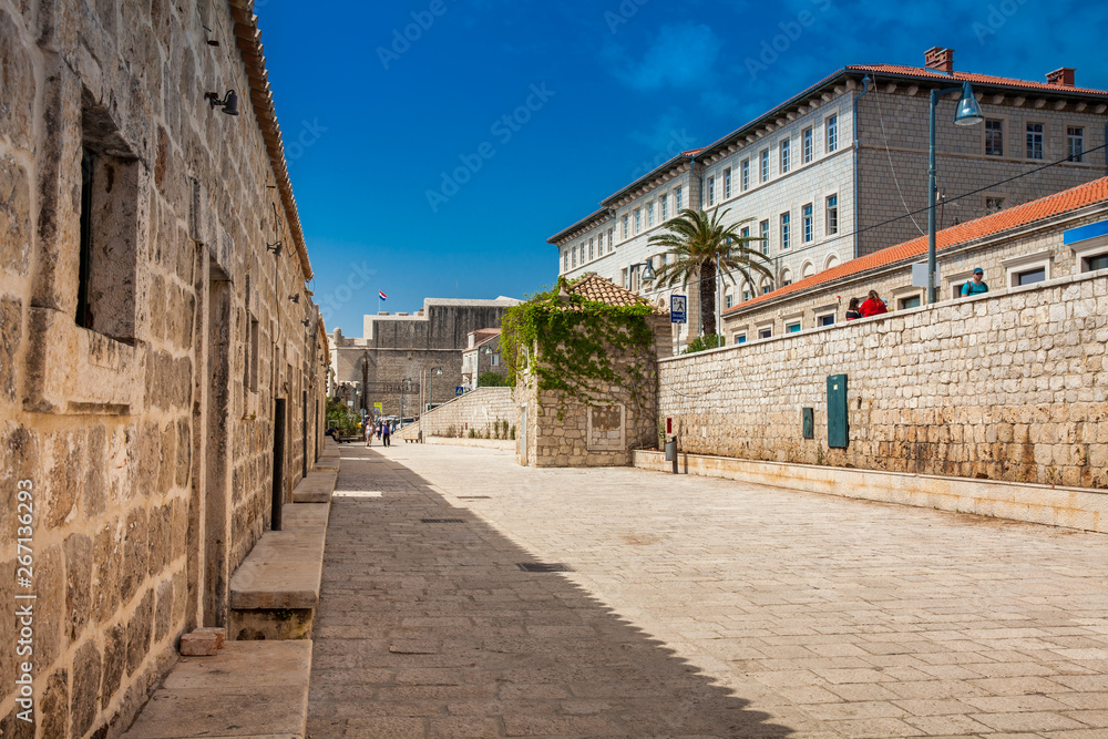 The historical Lazzarettos of Dubrovnik built on 1642
