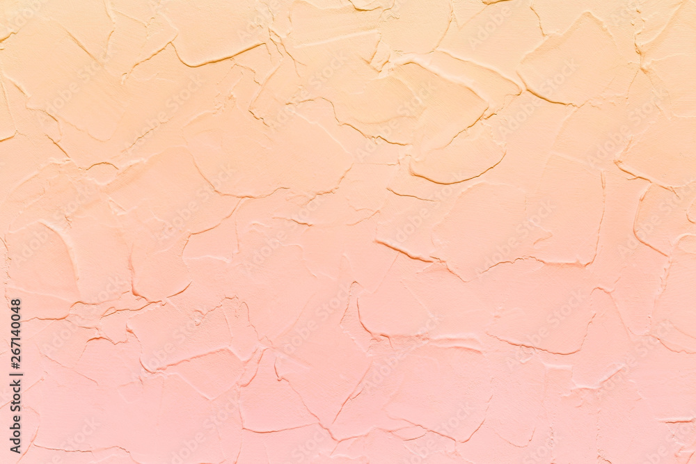Fototapeta premium Abstract gradient texture, colored plaster background, painted texture