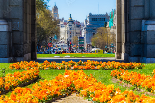 Alcala Gate, Madrid, Spain
