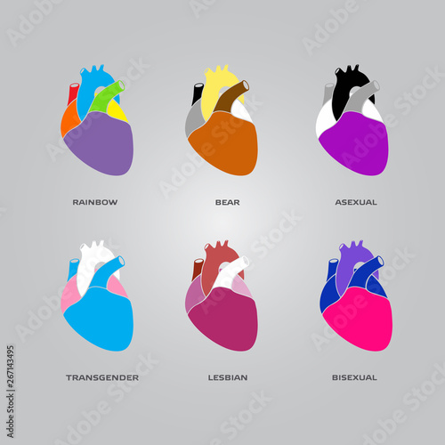 lgbt hearts