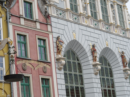 die Altstadt von Danzig in Polen photo