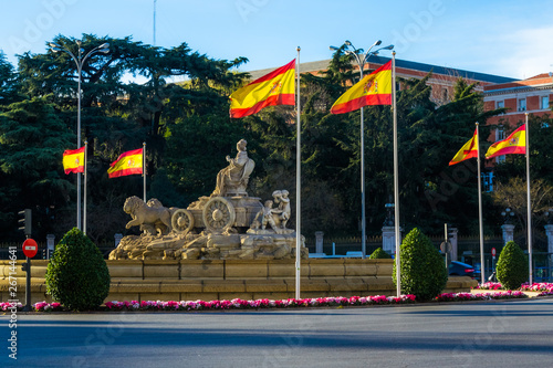 Paseo del Prado, Madrid, Spain photo