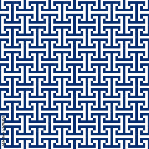 Seamless Greek key pattern background