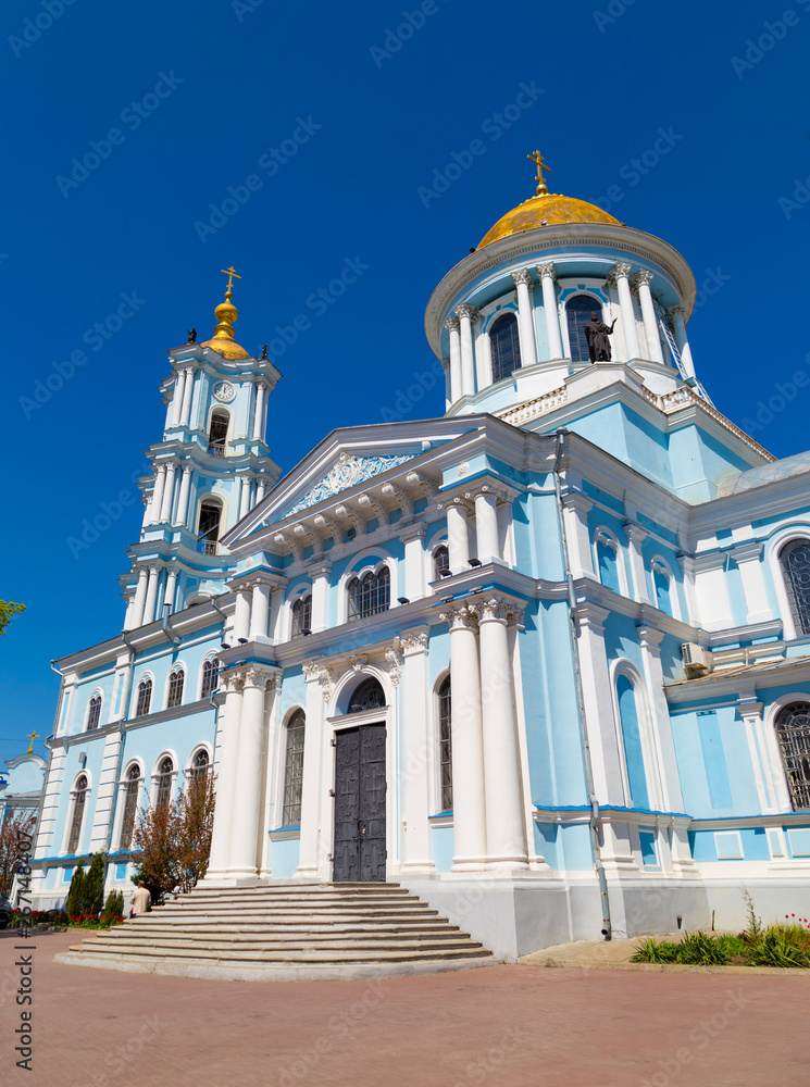 Fototapeta premium Ancient Savior Transfiguration Cathedral. City Sumy, Ukraine