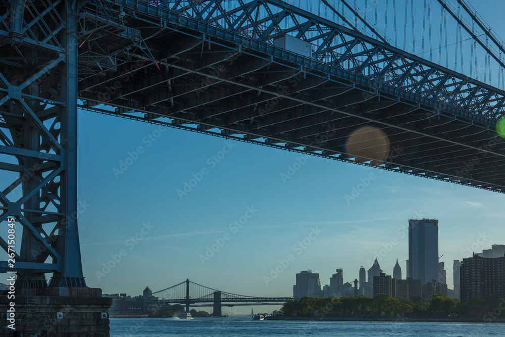 Fototapeta premium New york williamsburg bridge