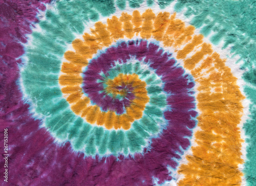 Colorful Abstract Psychedelic Tie Dye Swirl Design