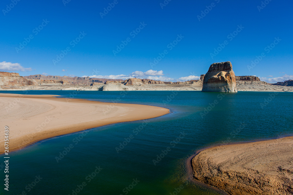 Lone Rock at Lake Powell Lone Rock at Lake Powell