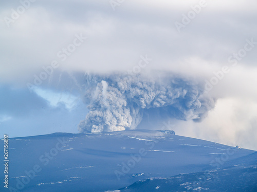 Eyjafjallajokull volcano  Iceland