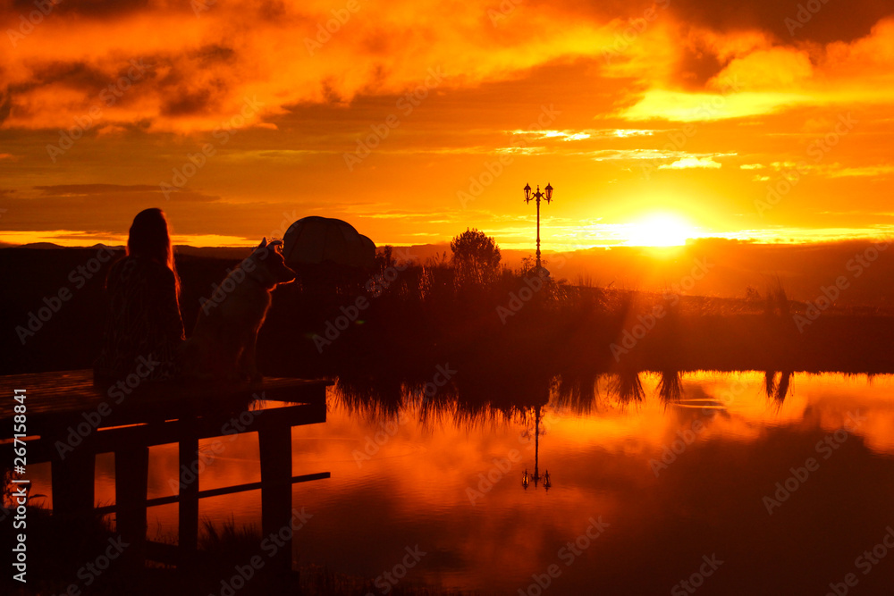 Fototapeta premium Sunset