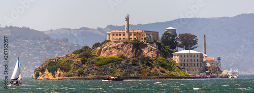 Alcatraz island at San Francisco Bay