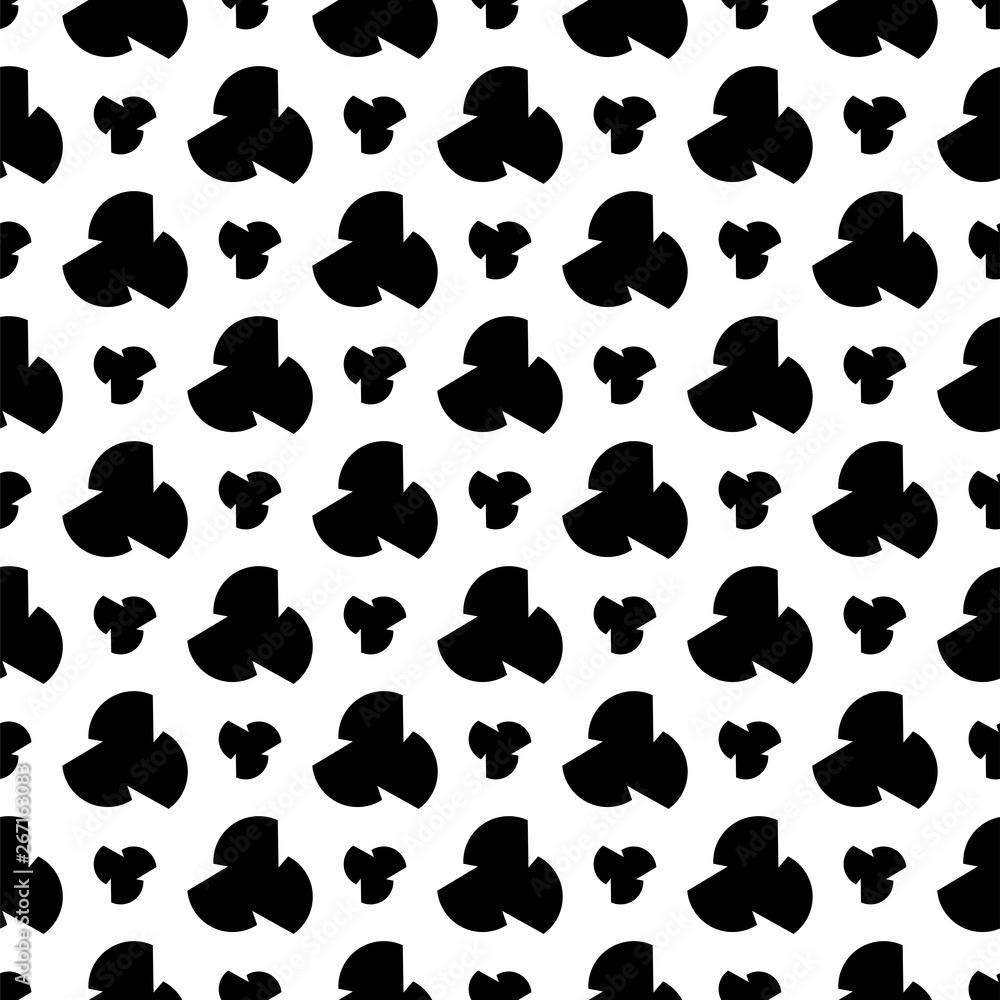 Black and white decorative element. Strong structure Black and white decorative element. Strong structure