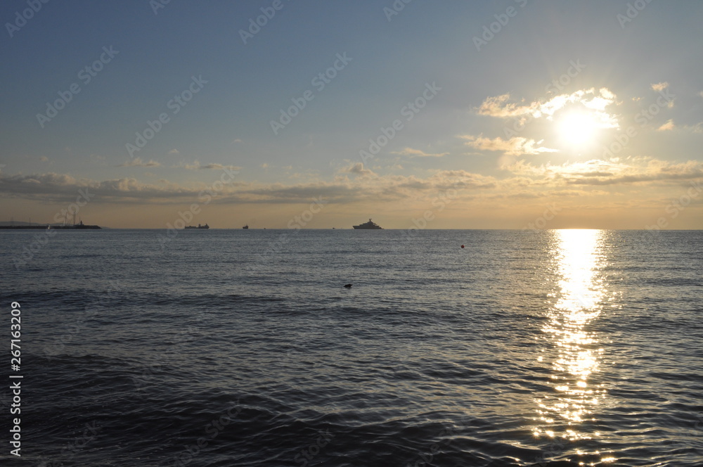 Fototapeta premium The beautiful natural sea landscape