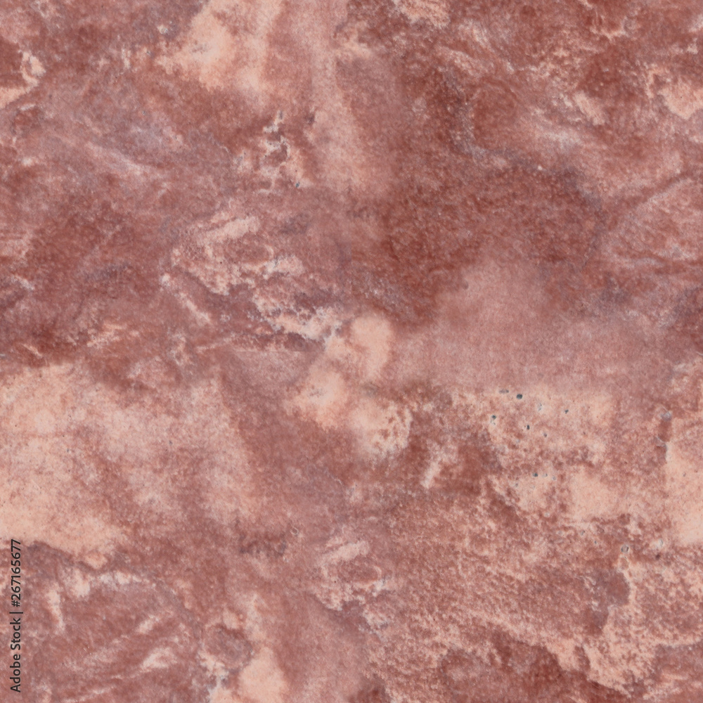seamless texture of red marble with streaks and spots of beige shades