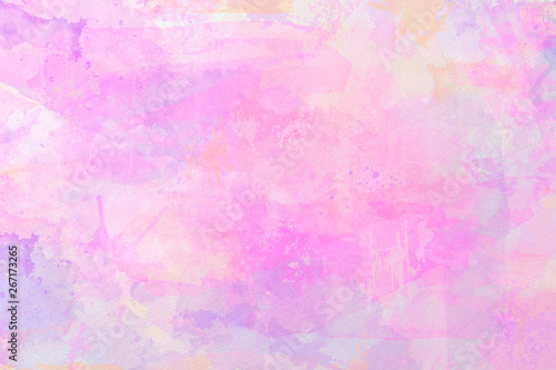 水彩で描かれた背景素材