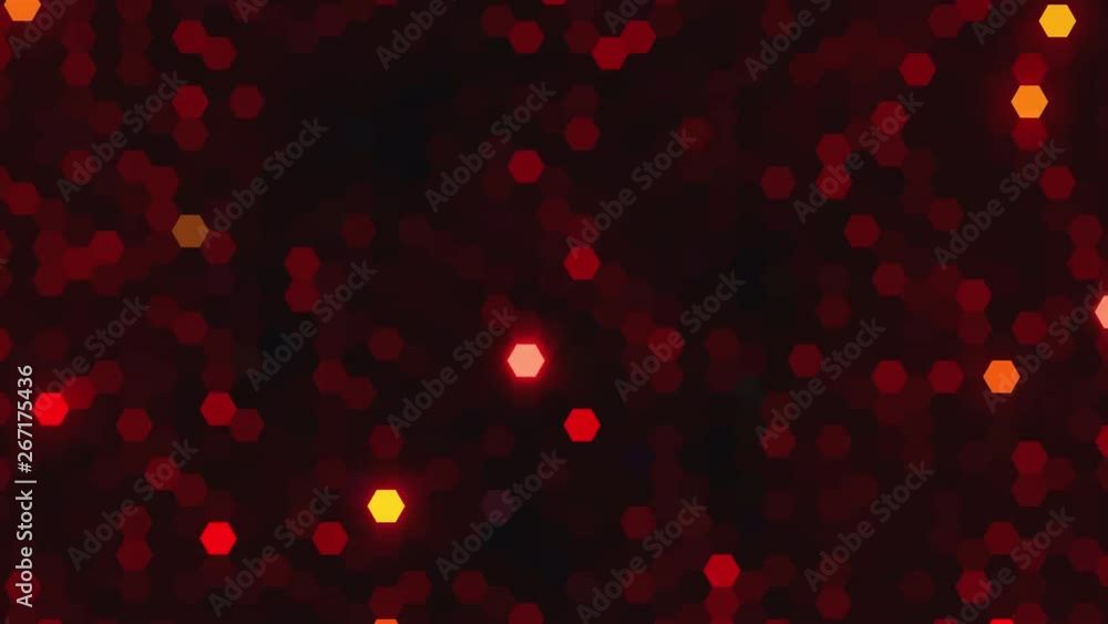 Hexagon lights - imitation of shiny sparkles, 3d rendering background, computer generated Hexagon lights - imitation of shiny sparkles, 3d rendering background, computer generated