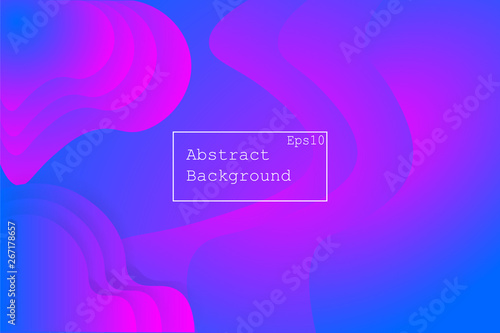 Geometric background with Dynamic shapes composition. eps 10
