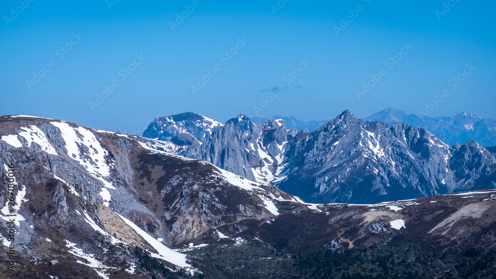 Beautiful view of Shika Snow Mountain at Shangri-La, China