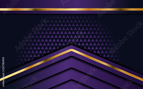 luxury purple background with overlap layer