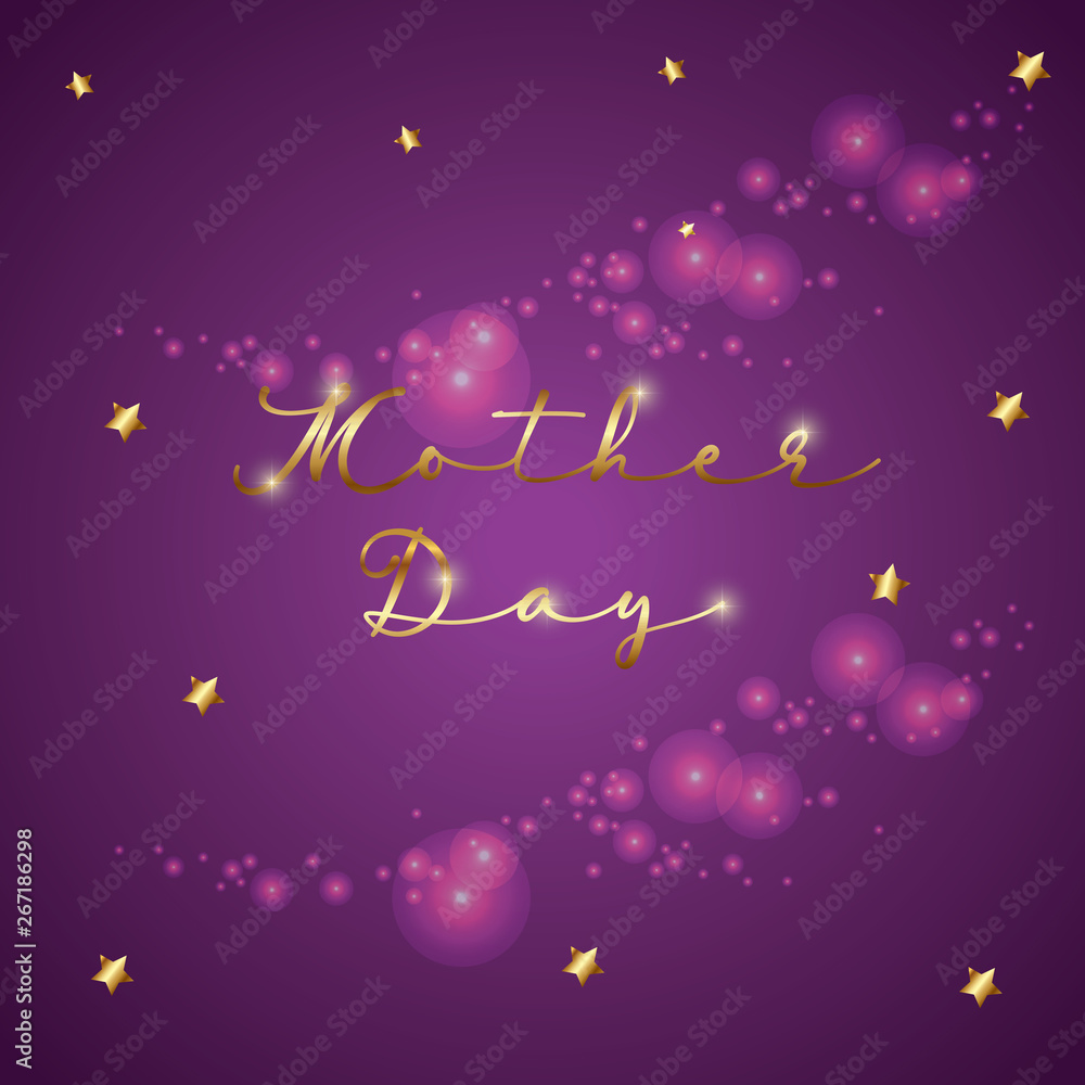 abstract background with stars mother day abstract background with stars mother day