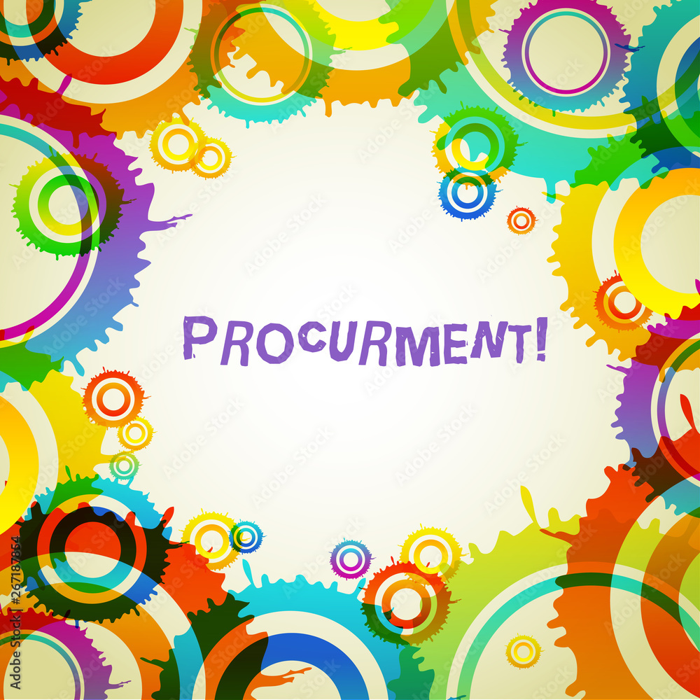 Word writing text Procurment. Business photo showcasing action of acquiring military equipment and supplies Word writing text Procurment. Business photo showcasing action of acquiring military equipment and supplies