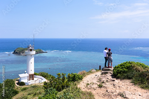 沖縄石垣島・平久保崎の風景