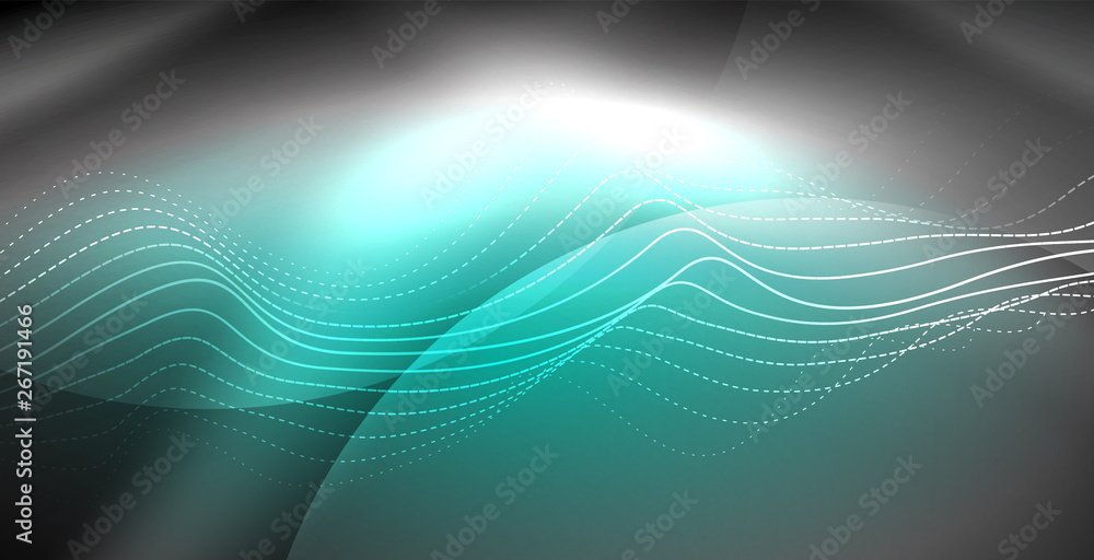 Neon lines shiny glowing background Neon lines shiny glowing background
