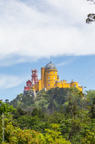 Wallpaper Mural Royal palace Pena in Sintra, Portugal. Torontodigital.ca