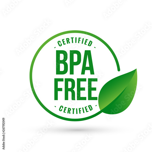 certified bpa bisphenol free icon logo symbol