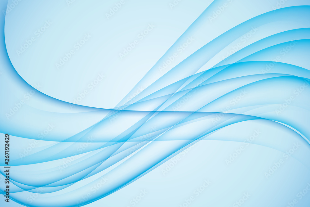 Transparent blue wave. Smoky wavy waves of blue color. Abstract wave background. Transparent blue wave. Smoky wavy waves of blue color. Abstract wave background.