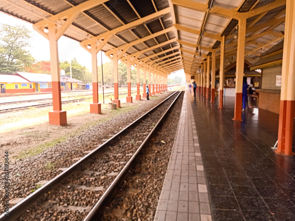 Thai railway station in the north26